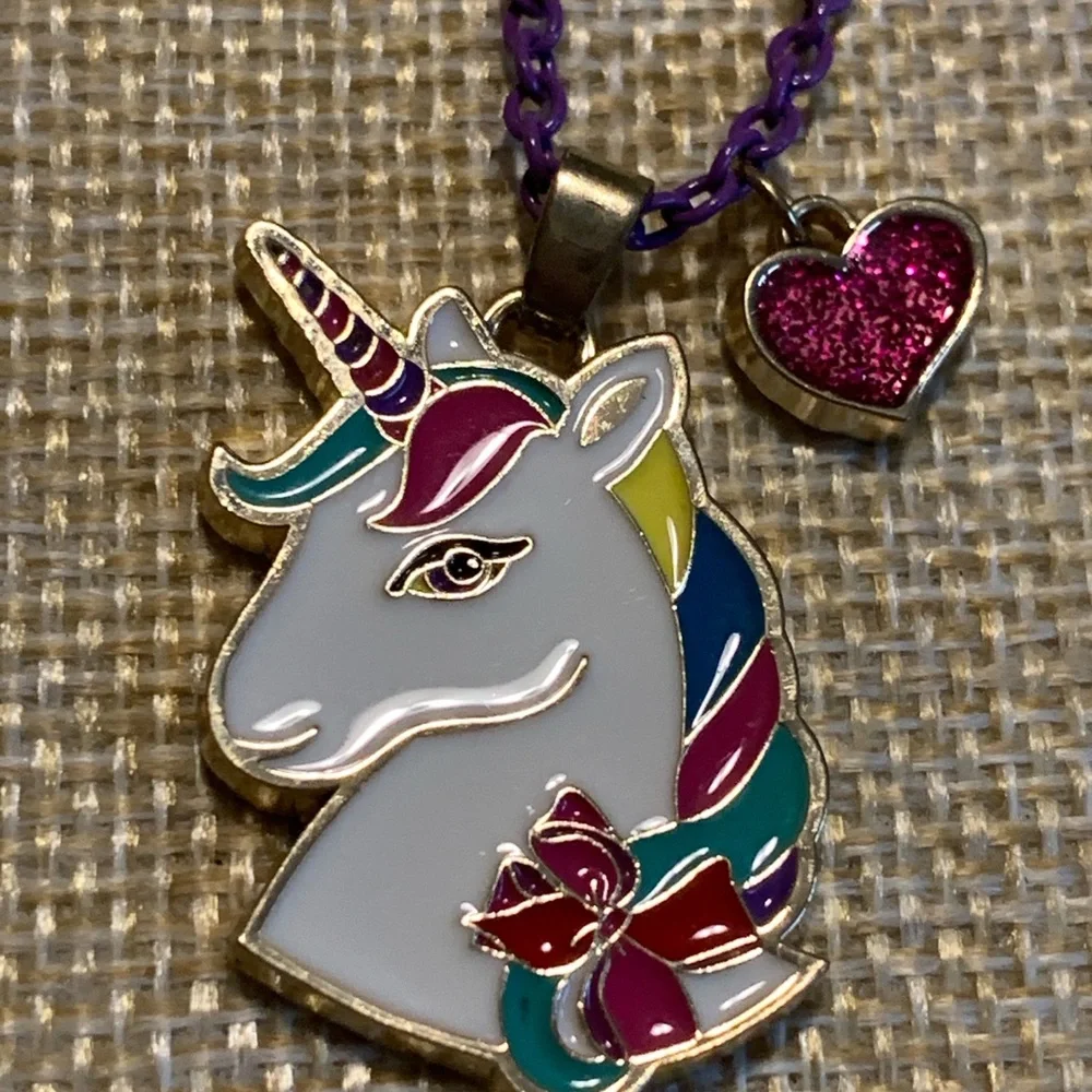 Jo Jo Siwa, You Be You unicorn necklace by Nickelodeon